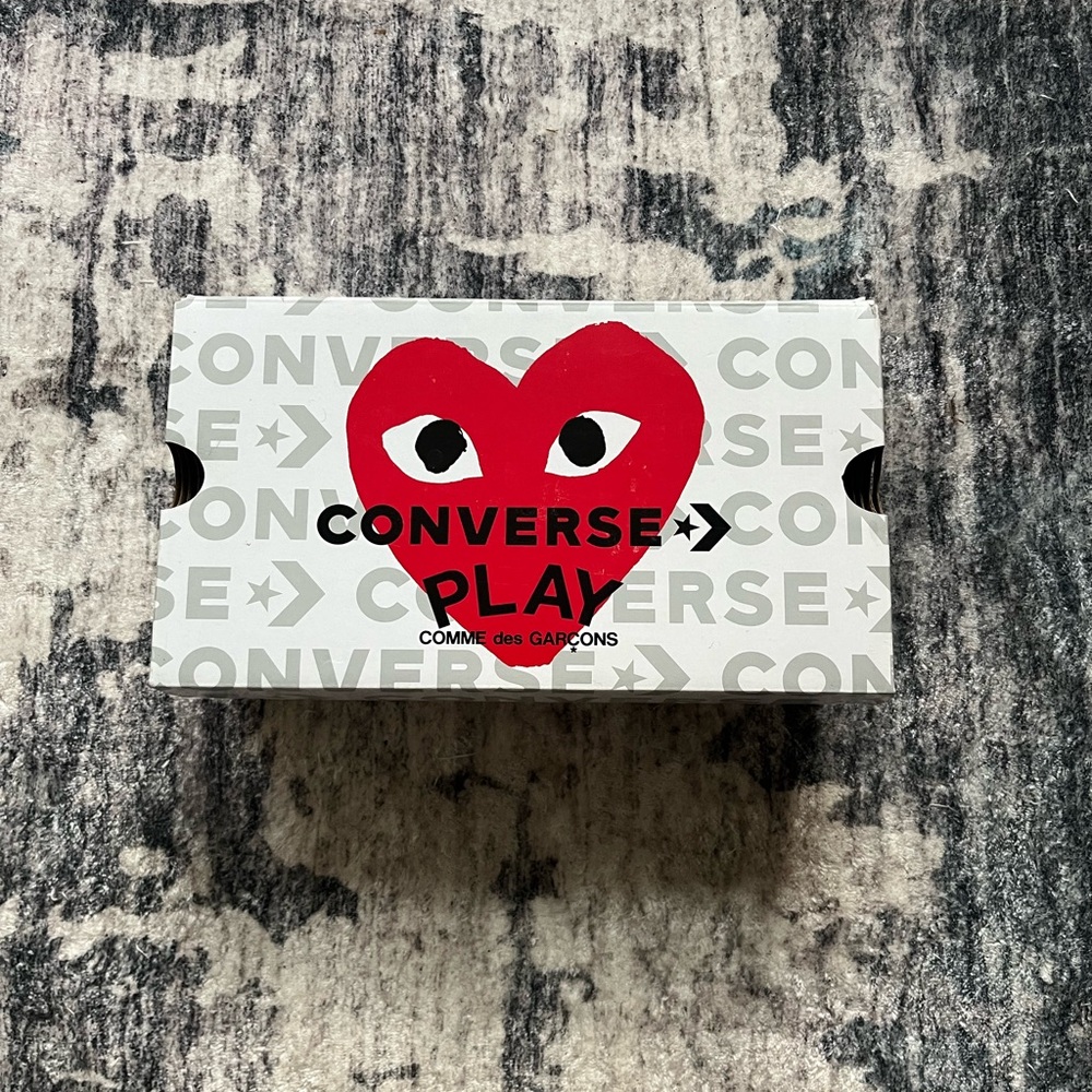 Converse x Comme des Garçons Play Red Heart Sneakers